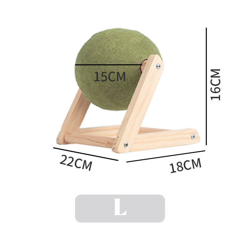 100% Natural Catnip Ball Toy – Healthy Fun for Happy Cats!