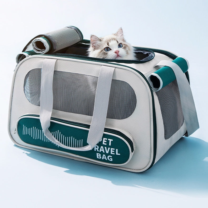 Luxury Soft-Sided Pet Travel Carrier – Airline Approved, Portable & Comfortable