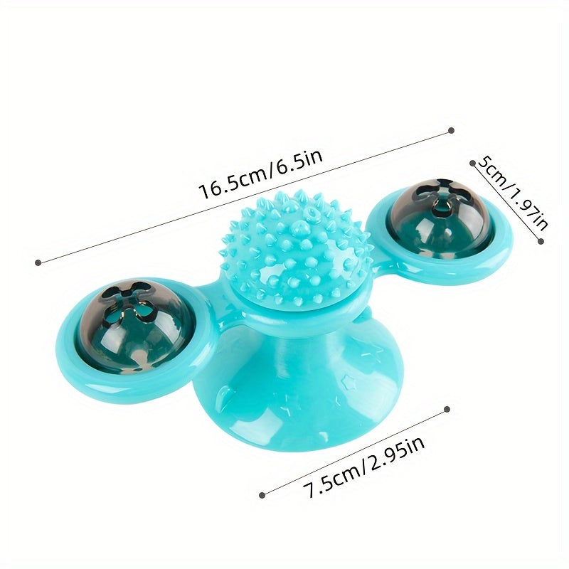 Windmill Cat Toy – Interactive Fun, Dental Care & Hunting Play
