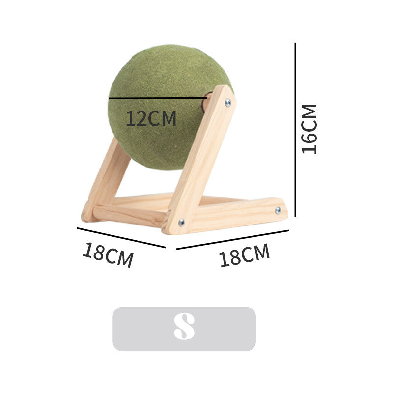 100% Natural Catnip Ball Toy – Healthy Fun for Happy Cats!