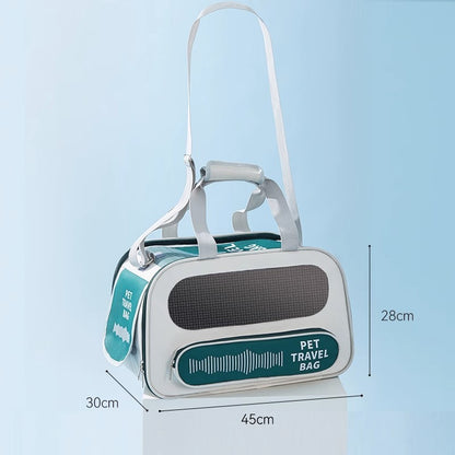 Luxury Soft-Sided Pet Travel Carrier – Airline Approved, Portable & Comfortable