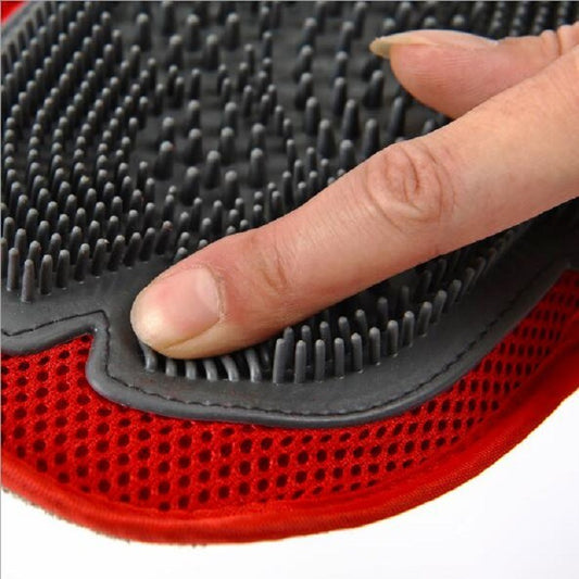 Pet Grooming & Massage Glove – Comfort, Care & Protection