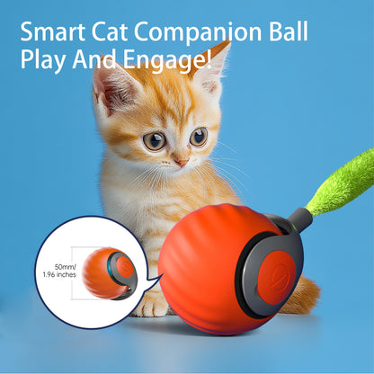 Smart Interactive Cat Ball – Rechargeable Automatic Teaser Toy