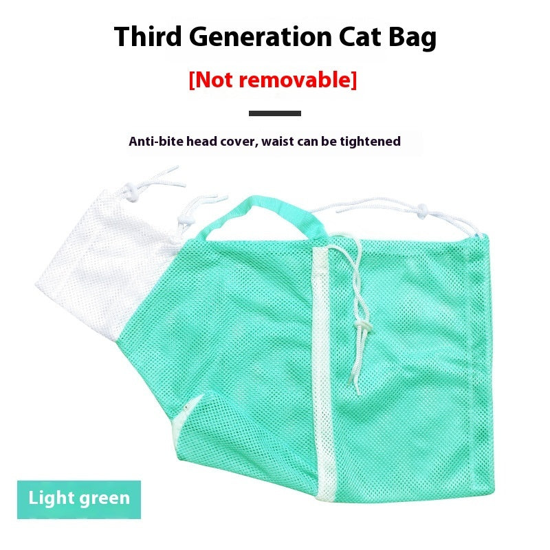 5th-Generation Cat Grooming Bag – Safe, Scratch-Resistant & Easy to Use