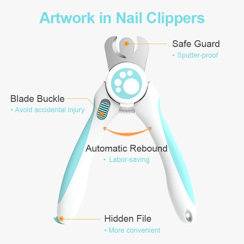 Professional Pet Nail Clippers – Safe, Sharp & Vet-Recommended