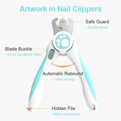 Professional Pet Nail Clippers – Safe, Sharp & Vet-Recommended