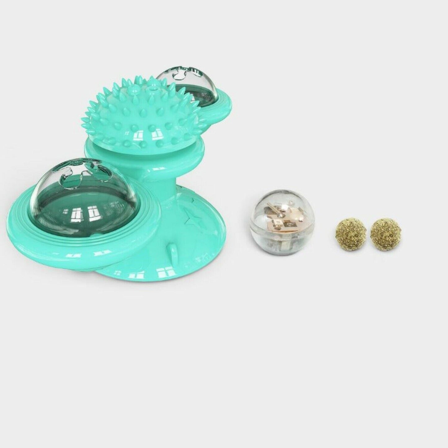 Windmill Cat Toy – Interactive Fun, Dental Care & Hunting Play