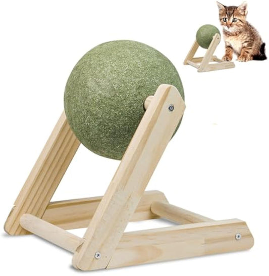 100% Natural Catnip Ball Toy – Healthy Fun for Happy Cats!