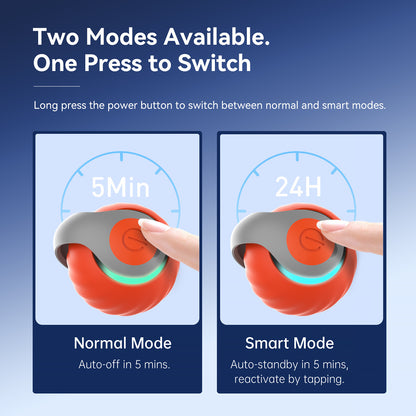 Smart Interactive Cat Ball – Rechargeable Automatic Teaser Toy