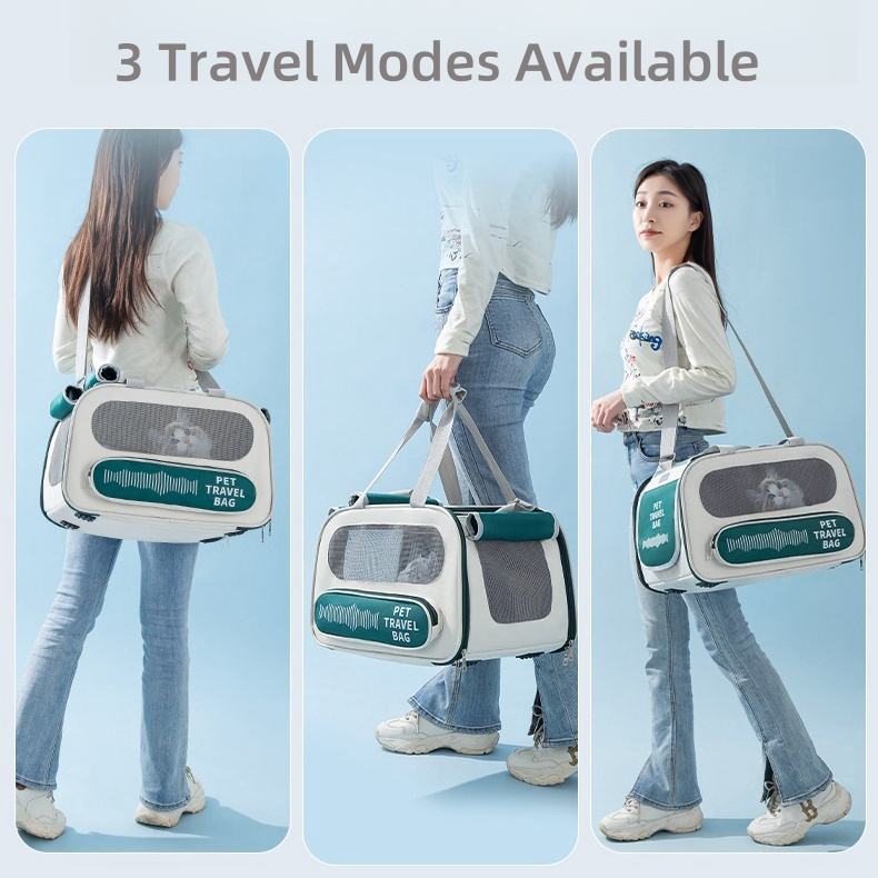 Luxury Soft-Sided Pet Travel Carrier – Airline Approved, Portable & Comfortable