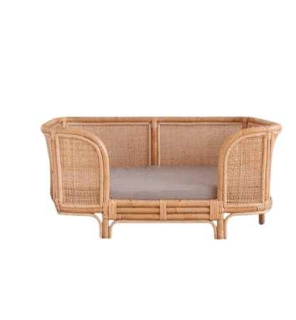 Ralf Rattan Dog Bed (3 Sizes)-0